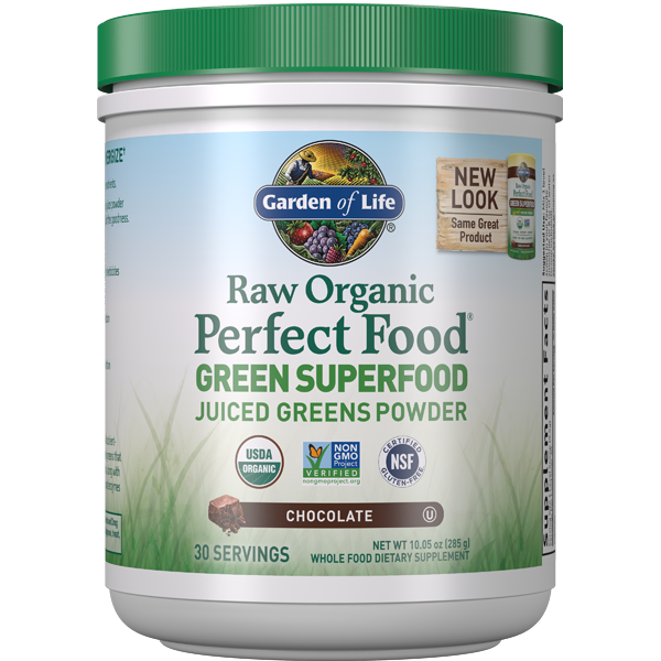 The Raw Organic Perfect Food Chocolate 11.9oz (338g) Powder